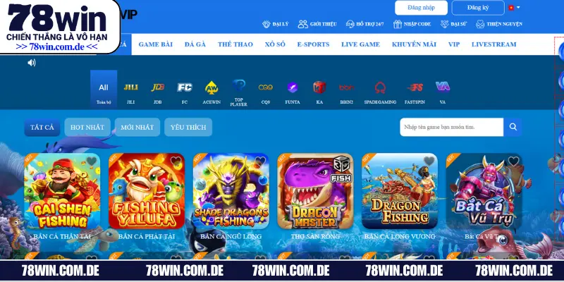 Kho game đa dạng, độc đáo